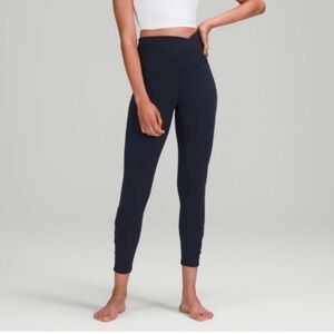 Lululemon Align High Rise Ruched Waist Leggings